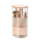 💄Organisateur de Pinceaux Maquillage Anti-Poussière – PET + ABS – Ouverture Presse-Soulever & Compartiments Multiples pour Coiffeuse
