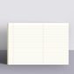 ✏️ Bloc-Notes Ligné Minimaliste – Papier 80g Premium – Reliure Supérieure – 3 Formats & 6 Couleurs Pastel pour Notes et Planning 📓