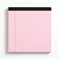 ✏️ Bloc-Notes Ligné Minimaliste – Papier 80g Premium – Reliure Supérieure – 3 Formats & 6 Couleurs Pastel pour Notes et Planning 📓