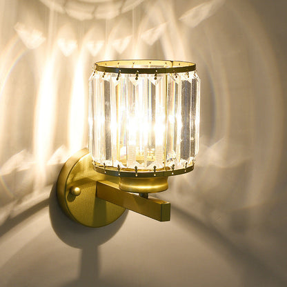 💡Applique Murale Cristal Ambiance – Lumière LED 3 Couleurs, Finition Dorée & Design Haut de Gamme.