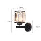 💡Applique Murale Cristal Ambiance – Lumière LED 3 Couleurs, Finition Dorée & Design Haut de Gamme.