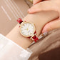 💎🛍️ -50% ! ⌚Montre Élégante à Bracelet Fin – Cadran Épuré, Bracelet en Cuir & Mouvement à Quartz.