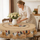 🎉 SOLDES 2026 : 🐓 Nappe à motif de poulet style ferme vintage – Impressions HD qui restent éclatantes, bords festonnés pour plus de charme ! ✨