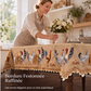 🎉 SOLDES 2026 : 🐓 Nappe à motif de poulet style ferme vintage – Impressions HD qui restent éclatantes, bords festonnés pour plus de charme ! ✨