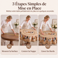 🎉 SOLDES 2026 : 🐓 Nappe à motif de poulet style ferme vintage – Impressions HD qui restent éclatantes, bords festonnés pour plus de charme ! ✨