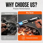 🔥 -50% ! 💨 Briquet Torche Coupe-Vent – Alliage + Plastique – Flamme 1800°C – Allumage 3 Secondes – Pour Barbecue et Saisie Culinaire – 4 Coloris 🥩