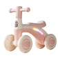 🚲 Draisienne pour Bébés et Tout-Petits – PP – 50×23×39 cm – 4 Roues Stabilisatrices – LED & Musique – Vert/Marron/Gris/Rose – 14–54 Mois 🎵