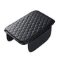 🚗 Coussin d’Accoudoir Universel pour Voiture – Cuir PU + Mousse à Mémoire de Forme – 30,8×44 cm – Noir – Poches Latérales – Antidérapant 🚘