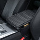 🚗 Coussin d’Accoudoir Universel pour Voiture – Cuir PU + Mousse à Mémoire de Forme – 30,8×44 cm – Noir – Poches Latérales – Antidérapant 🚘