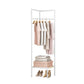 📢📢50% DE RÉDUCTION !! ⏰ Portant à Vêtements Gain de Place – Fer – Design Compact & Crochets Multiples for Chambre & Buanderie ✨