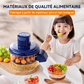 🔪 Éplucheur électrique 5 lames – Moteur cuivre puissant, extraction en 1 bouton, démontable et sans danger alimentaire – Batterie 1300 mAh, gain de temps en cuisine 🥕🍎