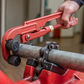🔧 Clé à tube fileté robuste – Serrage élevé, portée réglable jusqu’à 60 mm, manche confortable – Idéale pour plomberie, atelier et entretien domestique 🛠️