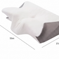 🛏️ Oreiller ergonomique Relief Rest – Soutien adapté aux dormeurs sur le côté, dos et ventre – Tissu en bambou doux, hypoallergénique et rafraîchissant – Réduit tensions du cou et épaules – Sommeil réparateur garanti 😴✨
