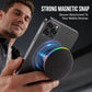 🔊🧲 Mini enceinte Bluetooth magnétique – Lumière ambiante RGB, son clair, fixez-la partout pour une musique d’ambiance dans la cuisine, la salle de bain ou au camping 🎵🌈