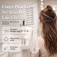 💆‍♀️ Peigne applicateur de précision pour cuir chevelu – Embouts roulants doux, distribution uniforme du liquide – Corps transparent pour un contrôle optimal – 6 dents, léger (40g) – Idéal pour soins capillaires quotidiens ✨