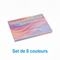 🌈 Craie temporaire pour cheveux – Couleur éclatante en quelques secondes, finition nacrée – Formule sûre et non toxique – Coffret de 12 teintes – Idéal pour fêtes et événements 🎉✨
