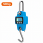 ⚖️ Balance suspendue numérique 500 kg – Conversion multi-unités (kg/lb/N), écran LCD rétroéclairé – Boîtier robuste anti-choc, crochets en acier – Portable et compacte – Idéale pour entrepôt, ferme et pêche 🏗️🐟