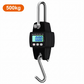 ⚖️ Balance suspendue numérique 500 kg – Conversion multi-unités (kg/lb/N), écran LCD rétroéclairé – Boîtier robuste anti-choc, crochets en acier – Portable et compacte – Idéale pour entrepôt, ferme et pêche 🏗️🐟
