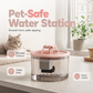 💧 Fontaine à eau automatique pour animaux – Filtration multicouche, circulation continue – Ultra-silencieuse, capacité 1500 ml – Matériau PP alimentaire, démontable et facile à nettoyer – 4 couleurs (vert/rose/orange/bleu) – Idéale pour chats et chiens 🐱🐶