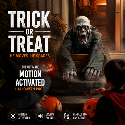 🎉🔥Livraison gratuite🔥Figurine d'Halloween : fantôme rampant