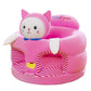 🐻 50% DE RÉDUCTION! 🛋️ Canapé Bébé Cartoon Anti-Roulis – Dossier stable, peluche douce & base antidérapante – Siège sécurisé pour jeux et repos ✨