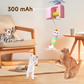 🐱 Jouet suspendu interactif pour chat – Rétraction intelligente, corde élastique 1,8 m – Rechargeable USB, installation sans outil – 2 couleurs (rose/bleu) 🧶