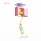🐱 Jouet suspendu interactif pour chat – Rétraction intelligente, corde élastique 1,8 m – Rechargeable USB, installation sans outil – 2 couleurs (rose/bleu) 🧶