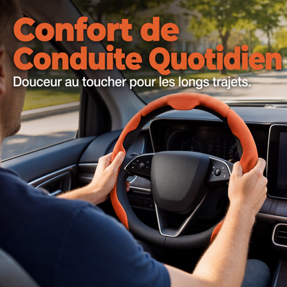 Housse de volant respirante antidérapante