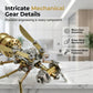 🐝⚙️ Kit de maquette 3D abeille mécanique en métal – Puzzle DIY steampunk, découpe laser précise, assemblez votre abeille métallique sans colle, une déco rétro-futuriste fascinante 🛠️✨