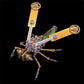 🐝⚙️ Kit de maquette 3D abeille mécanique en métal – Puzzle DIY steampunk, découpe laser précise, assemblez votre abeille métallique sans colle, une déco rétro-futuriste fascinante 🛠️✨