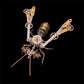 🐝⚙️ Kit de maquette 3D abeille mécanique en métal – Puzzle DIY steampunk, découpe laser précise, assemblez votre abeille métallique sans colle, une déco rétro-futuriste fascinante 🛠️✨