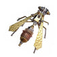🐝⚙️ Kit de maquette 3D abeille mécanique en métal – Puzzle DIY steampunk, découpe laser précise, assemblez votre abeille métallique sans colle, une déco rétro-futuriste fascinante 🛠️✨