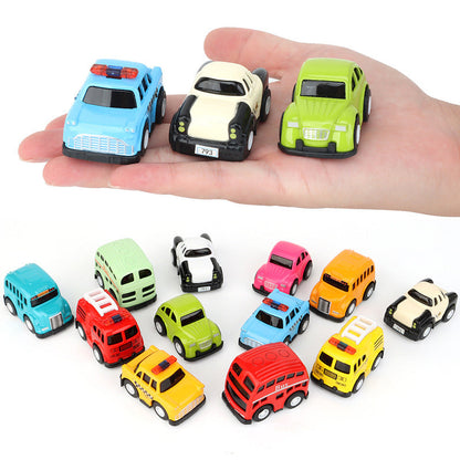 🚗 PROMO FLASH : 50% DE RÉDUCTION ! 🎁 Lot de 12 Mini Voitures Cartoon – Plastique Résistant – Véhicules à Friction pour Enfants de 3 Ans et Plus 🏎️