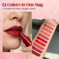 12-Piece Mini Capsule Matte Lipstick Set