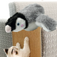 🐾 Jouet interactif pour chat – Mouvement automatique, sons réalistes, activation tactile – Poche pour herbe à chat, rechargeable USB – 3 styles (crabe/oiseau/pingouin)🦀🐦🐧