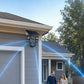 📹 -50% ! ☀️ Caméra de Sécurité Solaire – Triple Objectif 360° & IP67 – Surveillance 24h/24 Sans Fil 🏠