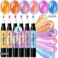 📢📢50% DE RÉDUCTION !! ⏰💅 Set de Stylos Vernis à Ongles Glitter Œil de Chat