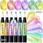 📢📢50% DE RÉDUCTION !! ⏰💅 Set de Stylos Vernis à Ongles Glitter Œil de Chat