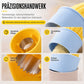 Égreneoir à maïs manuel – Lame en acier inoxydable dentée, design torsion et pression – Poignée ergonomique antidérapante – Matériau PP alimentaire – 3 coloris (jaune/bleu/beige) – Compatible maïs frais, cuit ou séché 🌽🔪