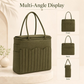 🧶 PROMO FLASH : 50% DE RÉDUCTION ! Sac de Rangement en Toile pour Couture et Tricot – Grand Compartiment, Poches pour Aiguilles & Œillets pour Fil for un Matériel de Couture Organisé et Toujours à Portée de Main 🧵✨