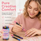 💅 PROMO FLASH : 50% DE RÉDUCTION ! ⏰ Set de 12 Stylos Nail Art Double Pointe – 24 Couleurs Vives – Pointe Fine & Pinceau for Manucure DIY 🎨