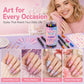 💅 PROMO FLASH : 50% DE RÉDUCTION ! ⏰ Set de 12 Stylos Nail Art Double Pointe – 24 Couleurs Vives – Pointe Fine & Pinceau for Manucure DIY 🎨