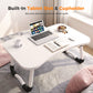 📢📢50% DE RÉDUCTION !! ⏰Table de Lit Pliable pour Ordinateur avec Porte-Gobelet