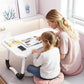 📢📢50% DE RÉDUCTION !! ⏰Table de Lit Pliable pour Ordinateur avec Porte-Gobelet