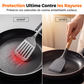 Set d'ustensiles de cuisine 12 pièces – Silicone antiadhésif, résistant à la chaleur – Manches en bois ergonomiques – Protection anti-rayures – 8 coloris disponibles