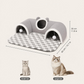 🐱 PROMO FLASH : 50% DE RÉDUCTION ! 🕳️ Tunnel & Lit 3-en-1 en Peluche pour Chat – Tapis Carreaux & Pompons Interactifs – Fermeture Éclair for Jeu & Sieste 🔮