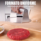 🏷️ PROMO –50 % ⏳ Presse à hamburgers antiadhésive – Format uniforme, design facile à démouler – Poignée ergonomique, acier inoxydable alimentaire – 3 styles (grand rond/carré/petit rond) – Idéal pour viande, légumes et riz 🍔