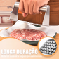 🏷️ PROMO –50 % ⏳ Presse à hamburgers antiadhésive – Format uniforme, design facile à démouler – Poignée ergonomique, acier inoxydable alimentaire – 3 styles (grand rond/carré/petit rond) – Idéal pour viande, légumes et riz 🍔