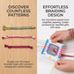 🧵 Kit de tissage bracelets d'amitié – Fini l'ennui et les écrans – Créatif, coloré, facile à utiliser – Idéal pour enfants dès 3 ans, en famille ou entre amis 🎨