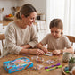 🧵 Kit de tissage bracelets d'amitié – Fini l'ennui et les écrans – Créatif, coloré, facile à utiliser – Idéal pour enfants dès 3 ans, en famille ou entre amis 🎨